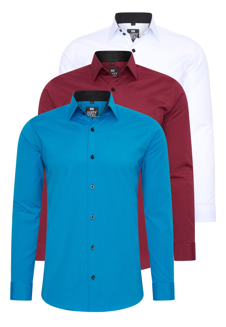 Приталенная рубашка на пуговицах Rusty Neal, цвет Blue/Dark red/White
Приталенная рубашка на пуговицах Rusty Neal, цвет Blue/Dark red/White