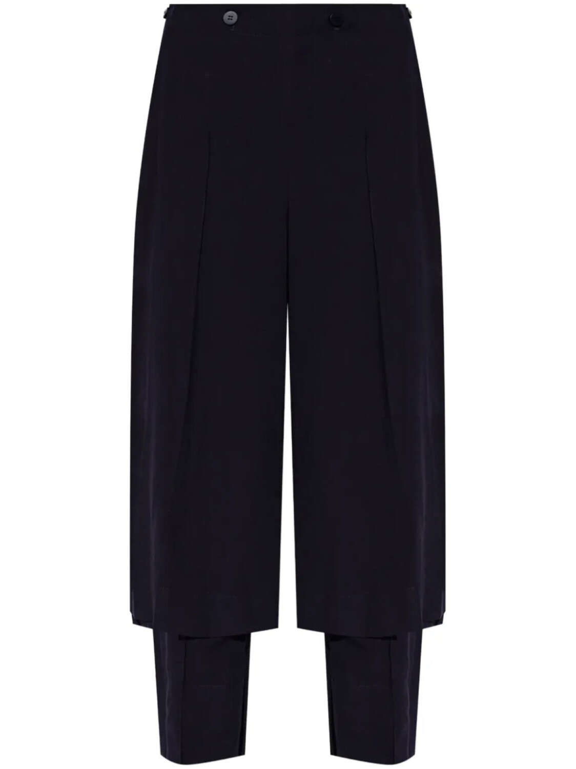 Многослойные брюки Issey Miyake, синий 
Многослойные брюки Issey Miyake, синий