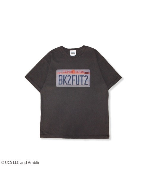 Футболка с короткими рукавами, оверсайз, винтажная пигментная отделка, принт «Назад в будущее» в виде номерного знака Minius
Футболка с короткими рукавами, оверсайз, винтажная пигментная отделка, принт «Назад в будущее» в виде номерного знака Minius