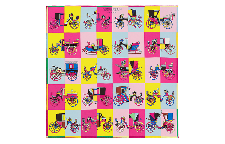 HERMES Шёлковый шарф, Pink/Bright Yellow
HERMES Шёлковый шарф, Pink/Bright Yellow