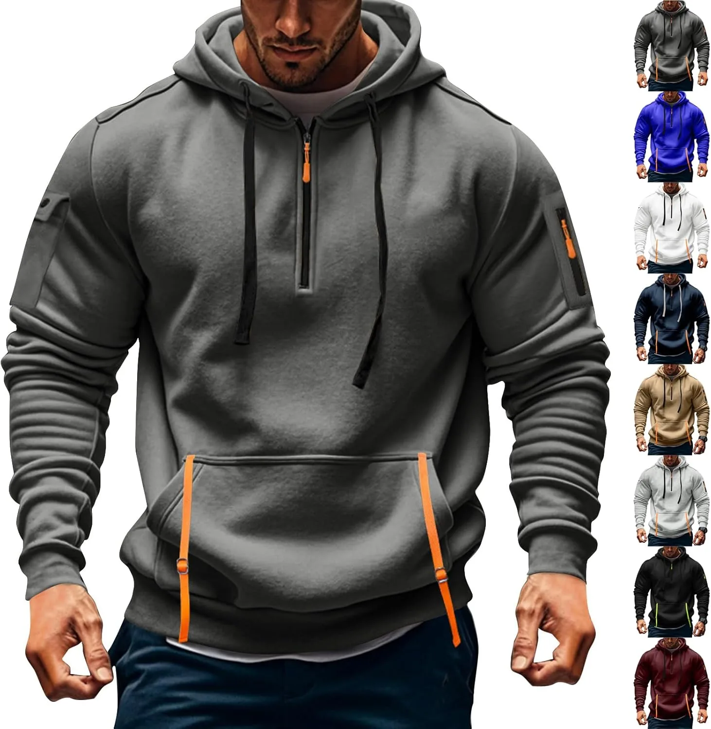 Мужской оверсайз тактический худи флис с молнией tobchonp
Мужской оверсайз тактический худи флис с молнией tobchonp