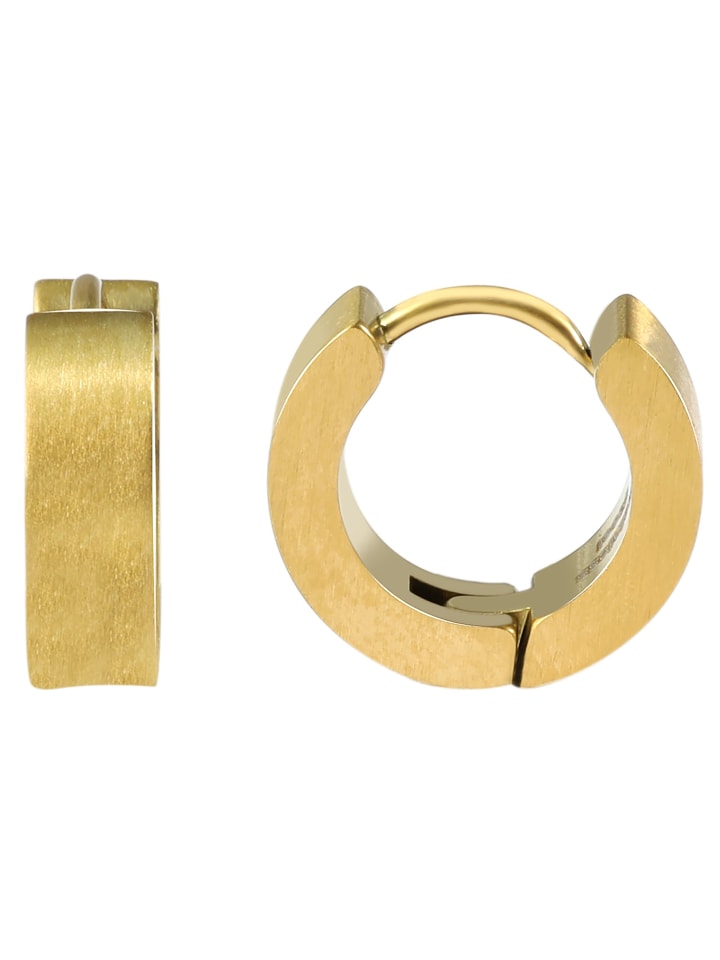 Adeliás Серьги унисекс - серьги-кольца из нержавеющей стали в золотом исполнении
Adeliás Серьги унисекс - серьги-кольца из нержавеющей стали в золотом исполнении