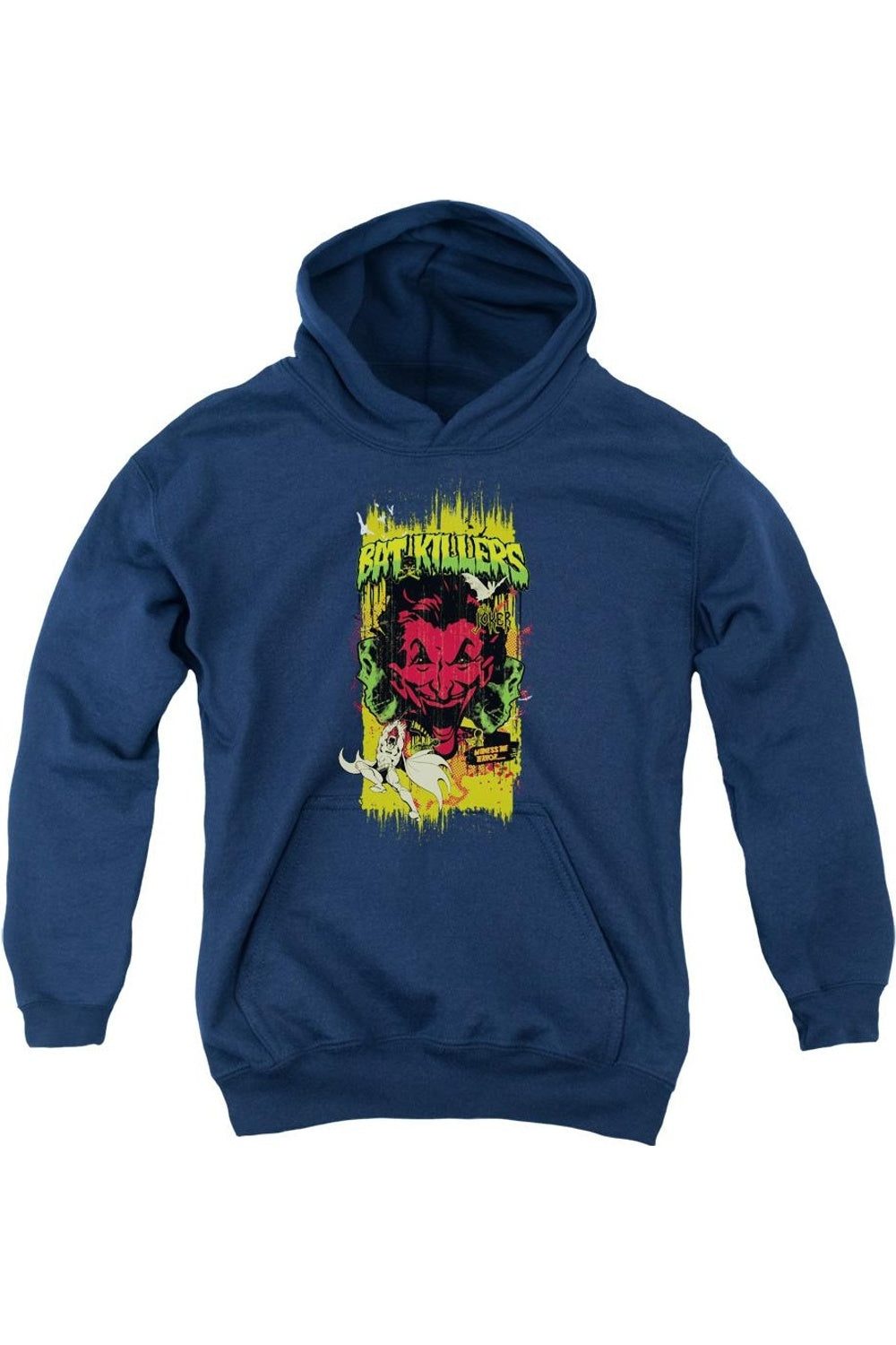 Бэтмен Бэт Киллерс 2 Детская толстовка с капюшоном Gildan, темно-синий
Бэтмен Бэт Киллерс 2 Детская толстовка с капюшоном Gildan, темно-синий
