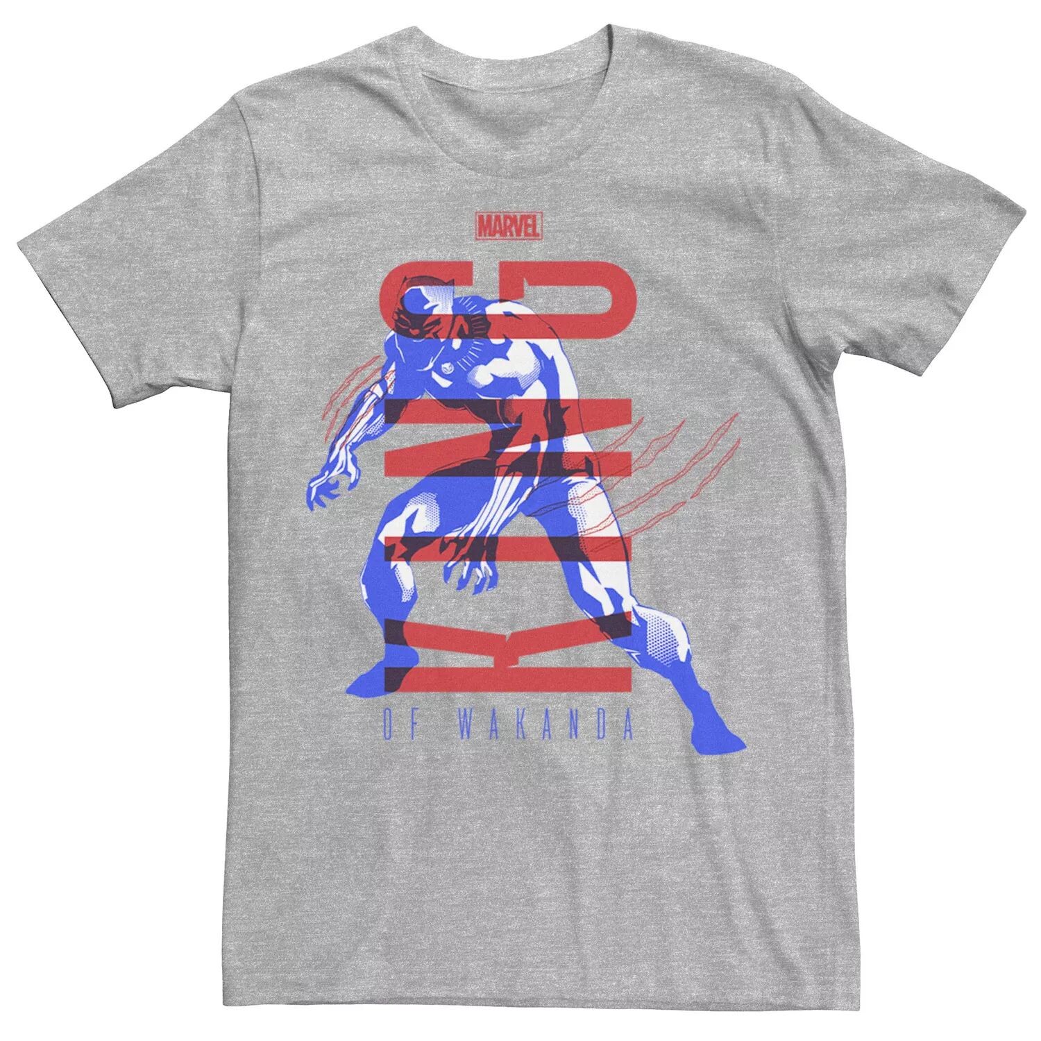 Мужская футболка Blank Panther King Of Wakanda с ярким плакатом Marvel
Мужская футболка Blank Panther King Of Wakanda с ярким плакатом Marvel