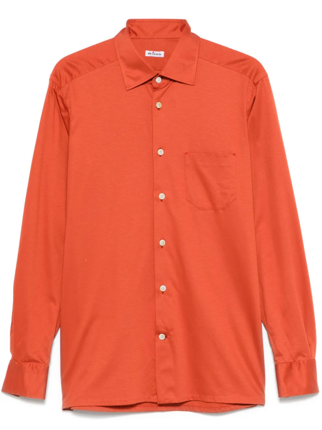 Kiton рубашка на пуговицах, оранжевый
Kiton рубашка на пуговицах, оранжевый