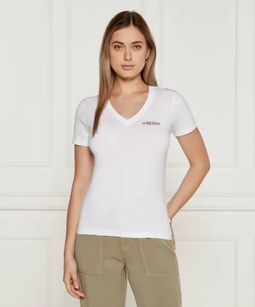 Американская футболка Slim fit Guess Jeans, белый
Американская футболка Slim fit Guess Jeans, белый