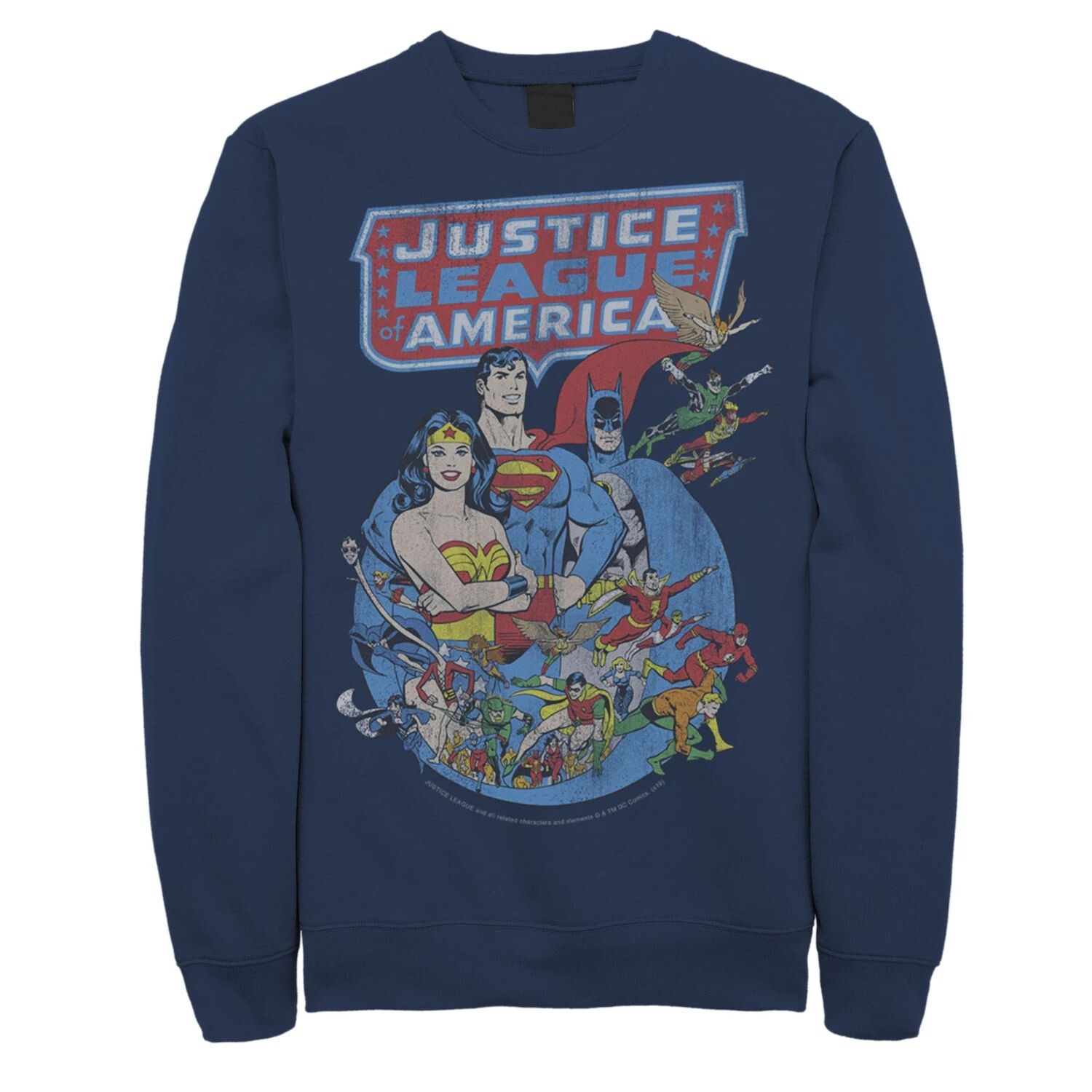 Мужская толстовка с ретро-плакатом «Лига справедливости DC Comics» Licensed Character
Мужская толстовка с ретро-плакатом «Лига справедливости DC Comics» Licensed Character