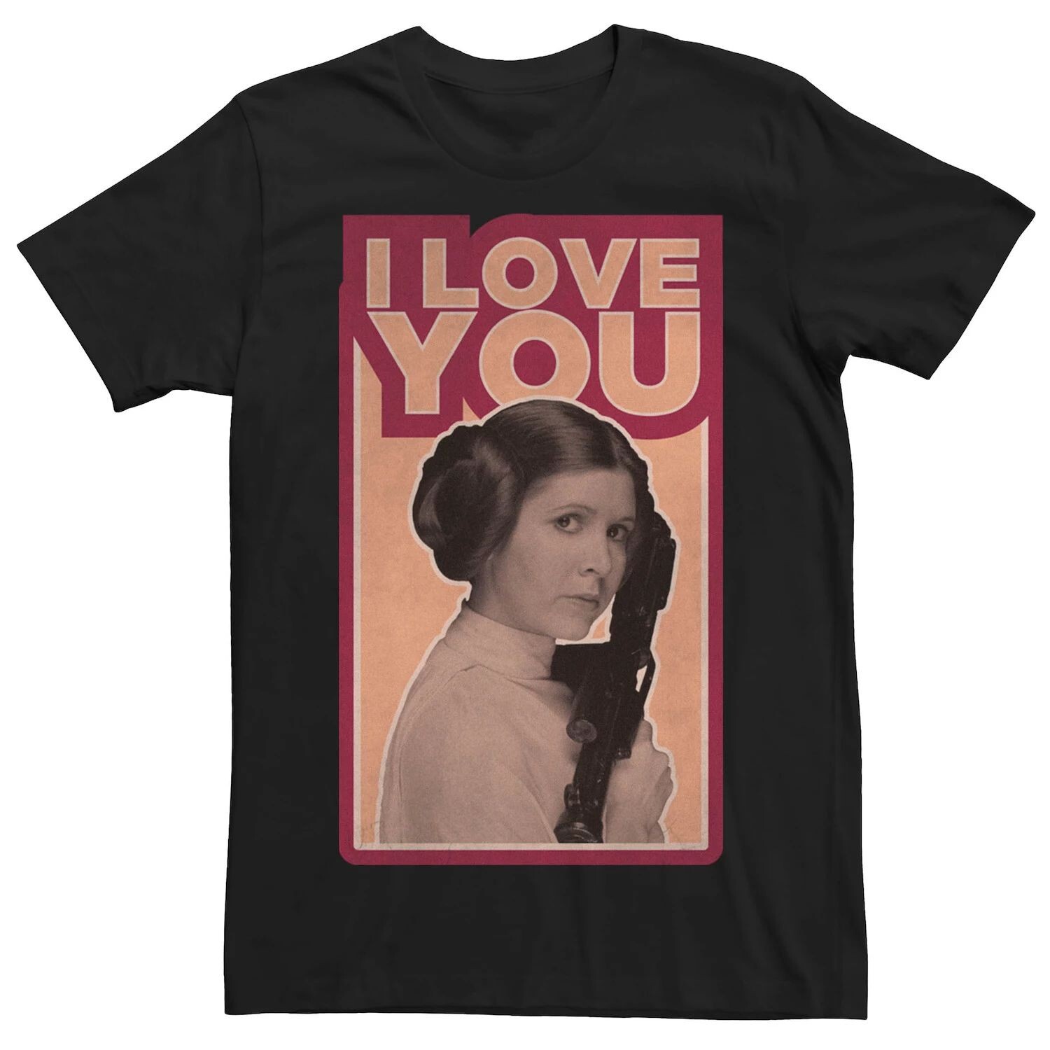 Мужская футболка Leia I LOVE YOU Iconic Ep.5 с цитатой Star Wars
Мужская футболка Leia I LOVE YOU Iconic Ep.5 с цитатой Star Wars