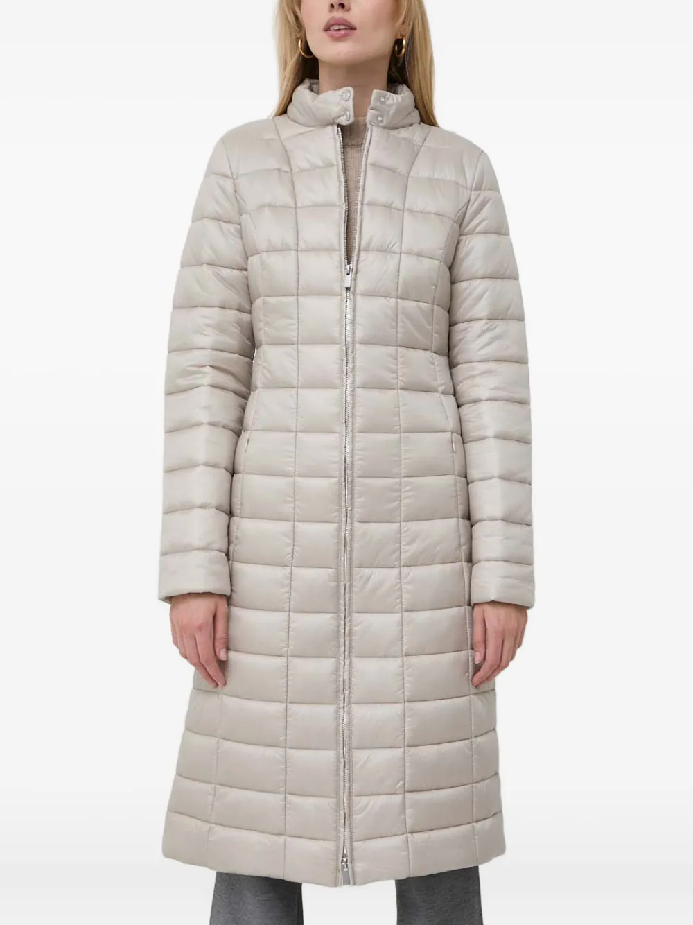 Стёганое пальто Trussardi, бежевый
Стёганое пальто Trussardi, бежевый