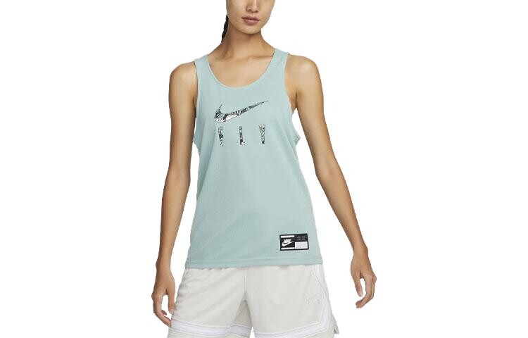 Баскетбольная майка женская минеральная синяя Nike
Баскетбольная майка женская минеральная синяя Nike