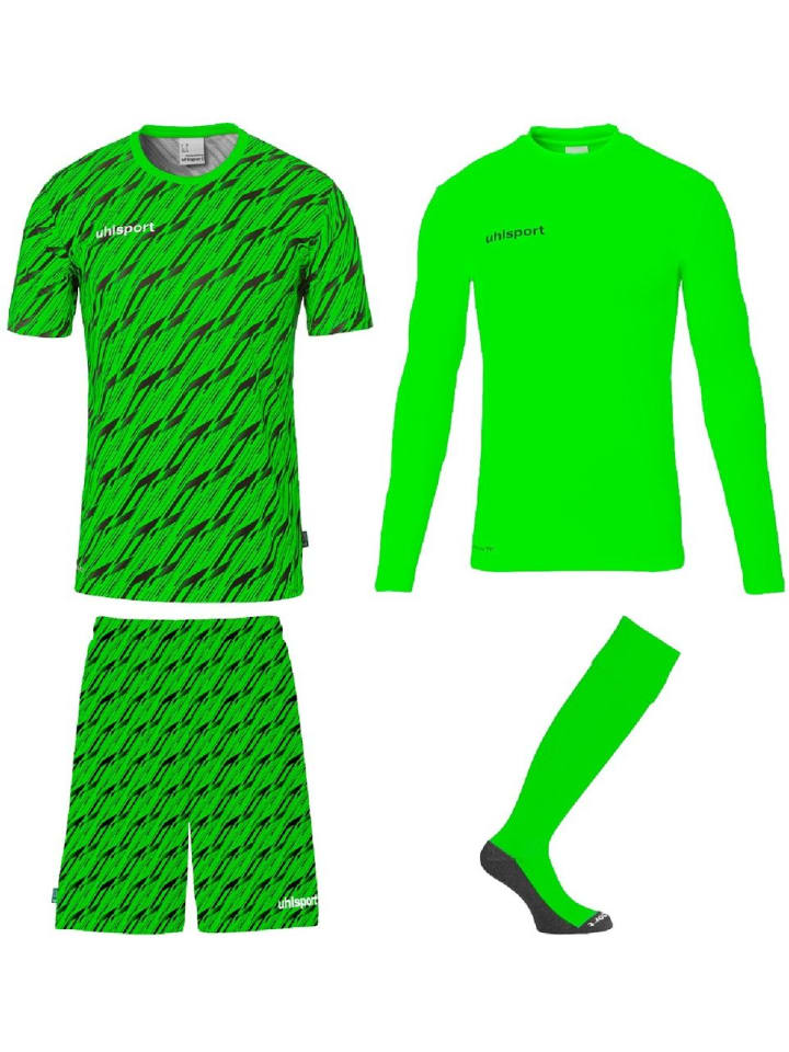 Uhlsport Спортивный костюм "Progressive Goalkeeper Set" зеленого цвета
Uhlsport Спортивный костюм "Progressive Goalkeeper Set" зеленого цвета