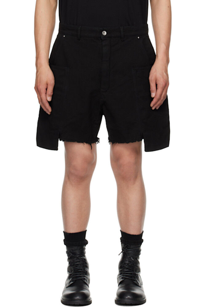 Черные шорты-карго Hollywood Stefan Rick Owens DRKSHDW
Черные шорты-карго Hollywood Stefan Rick Owens DRKSHDW