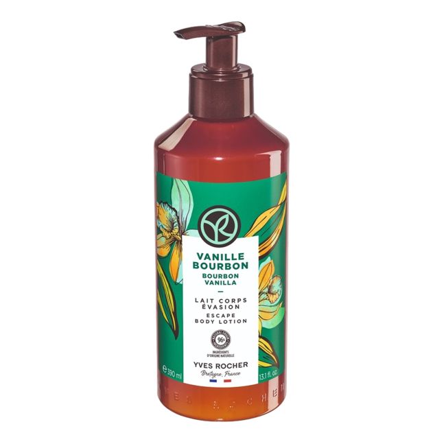 Лосьон для тела с ароматом ванили и бурбона Yves Rocher, 390 мл
Лосьон для тела с ароматом ванили и бурбона Yves Rocher, 390 мл