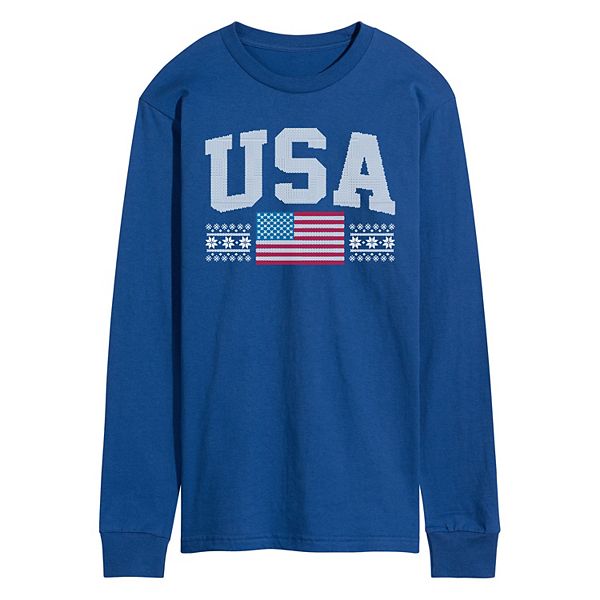 Мужская футболка с длинным рукавом и зимним спортивным принтом usa Licensed Character, Royal Blue
Мужская футболка с длинным рукавом и зимним спортивным принтом usa Licensed Character, Royal Blue