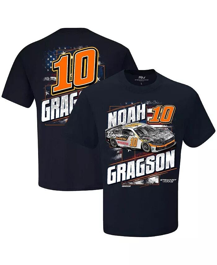 Мужская темно-синяя футболка Noah Gragson Patriotic Stewart-Haas Racing Team Collection, синий
Мужская темно-синяя футболка Noah Gragson Patriotic Stewart-Haas Racing Team Collection, синий