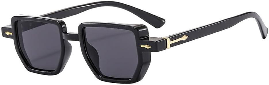 Ретро-солнцезащитные очки Polygon для женщин с градиентным переходом цвета и защитой от УФ-излучения UV400, модные очки с заклепками в стиле панк для мужчин HVTVTLA, Black Gray
Ретро-солнцезащитные очки Polygon для женщин с градиентным переходом цвета и защитой от УФ-излучения UV400, модные очки с заклепками в стиле панк для мужчин HVTVTLA, Black Gray