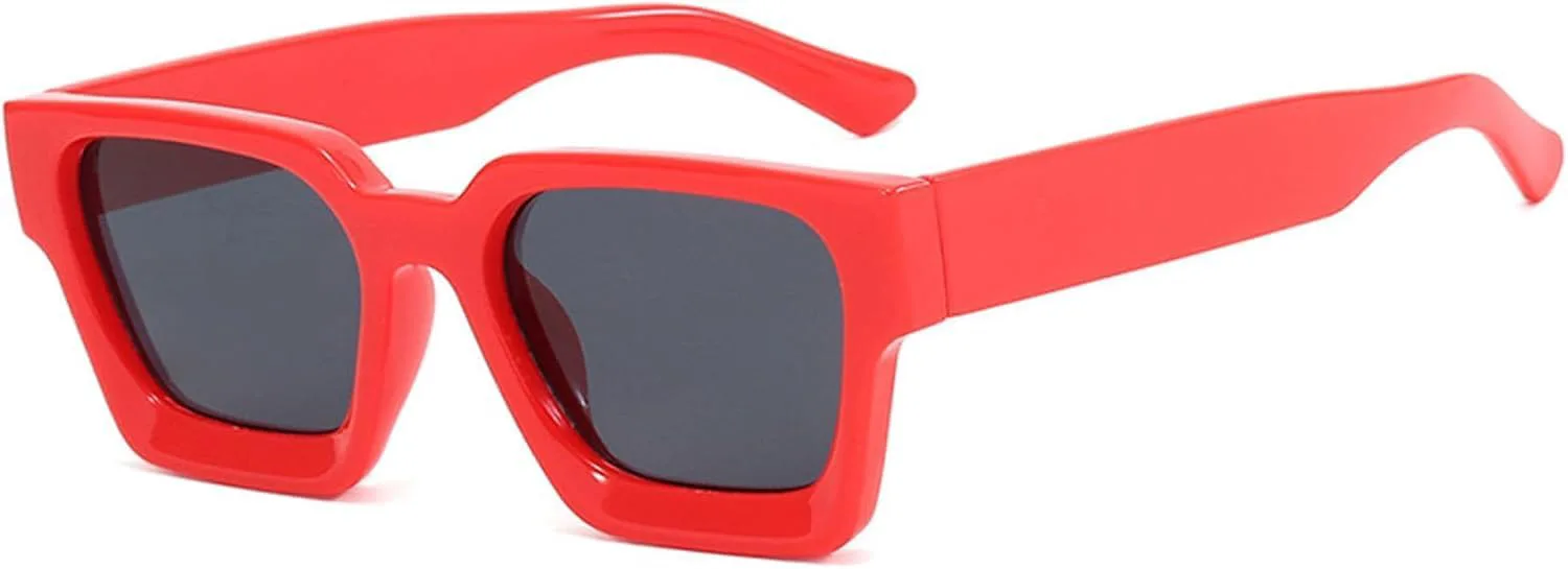 Ретро-квадратные поляризованные солнцезащитные очки UV400 в винтажном стиле с защитой от бликов для вождения и использования на открытом воздухе Plinvo, Red
Ретро-квадратные поляризованные солнцезащитные очки UV400 в винтажном стиле с защитой от бликов для вождения и использования на открытом воздухе Plinvo, Red