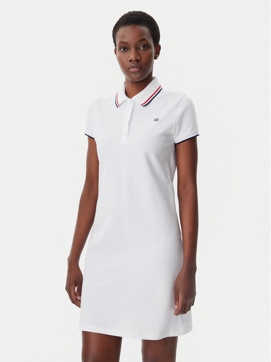 Повседневное платье regular fit WW0WW45532 Tommy Hilfiger, белый
Повседневное платье regular fit WW0WW45532 Tommy Hilfiger, белый