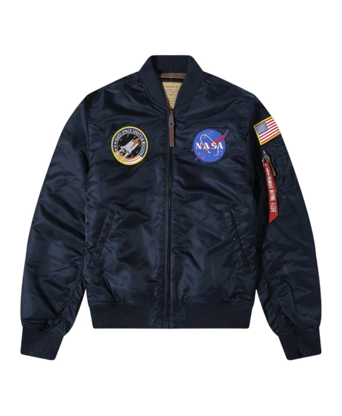 Куртка-Бомбер NASA MA-1 Alpha Industries, синий
Куртка-Бомбер NASA MA-1 Alpha Industries, синий