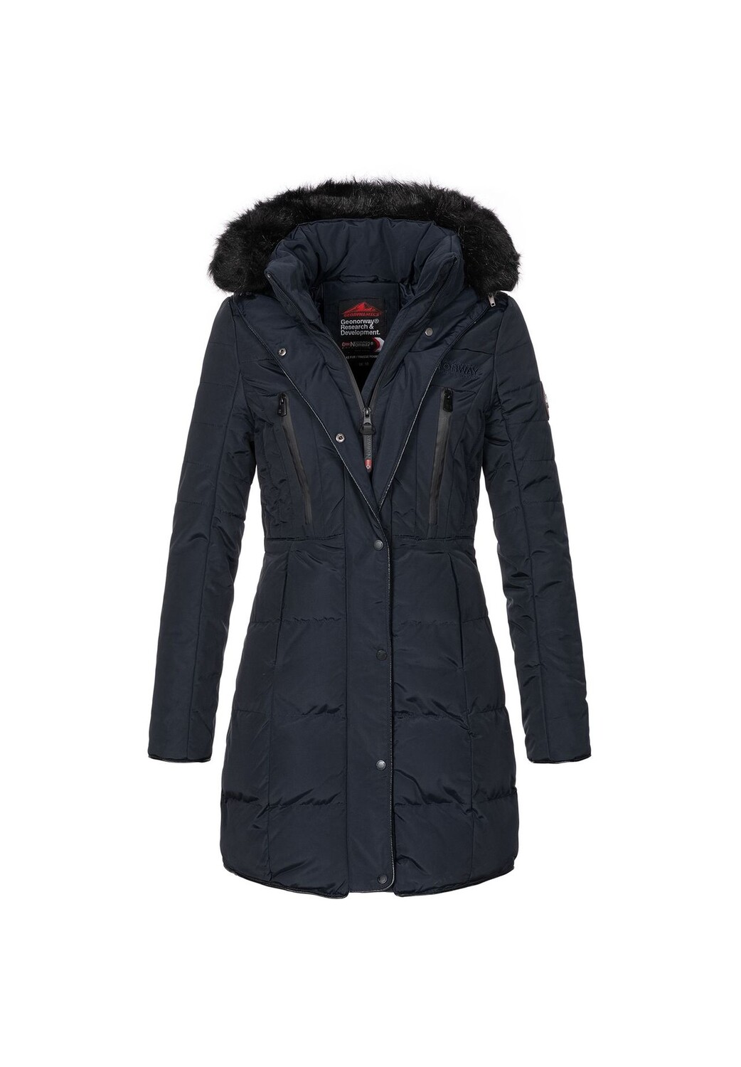 Зимняя куртка с капюшоном, стандартного кроя GEOGRAPHICAL NORWAY, темно-синий
Зимняя куртка с капюшоном, стандартного кроя GEOGRAPHICAL NORWAY, темно-синий