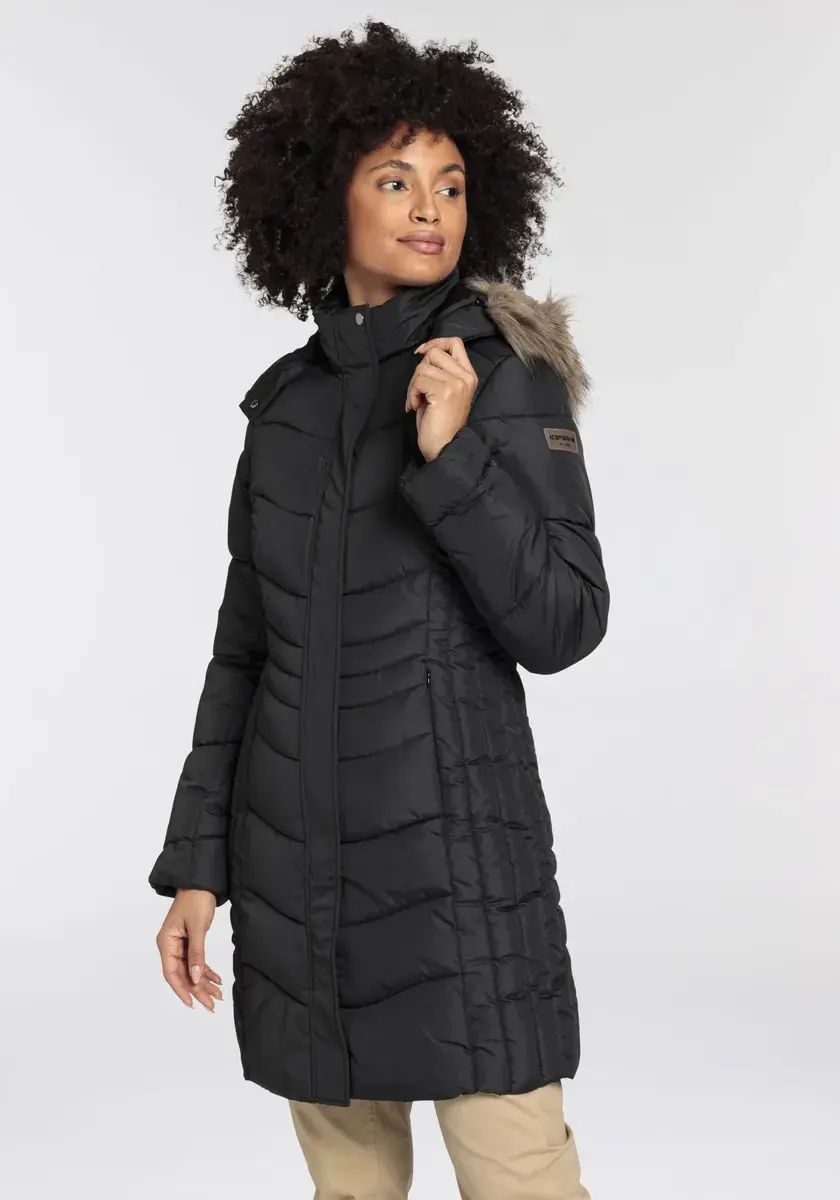 Стеганое пальто Icepeak "PAIVA", согревающее, водоотталкивающее и ветрозащитное, черный
Стеганое пальто Icepeak "PAIVA", согревающее, водоотталкивающее и ветрозащитное, черный
