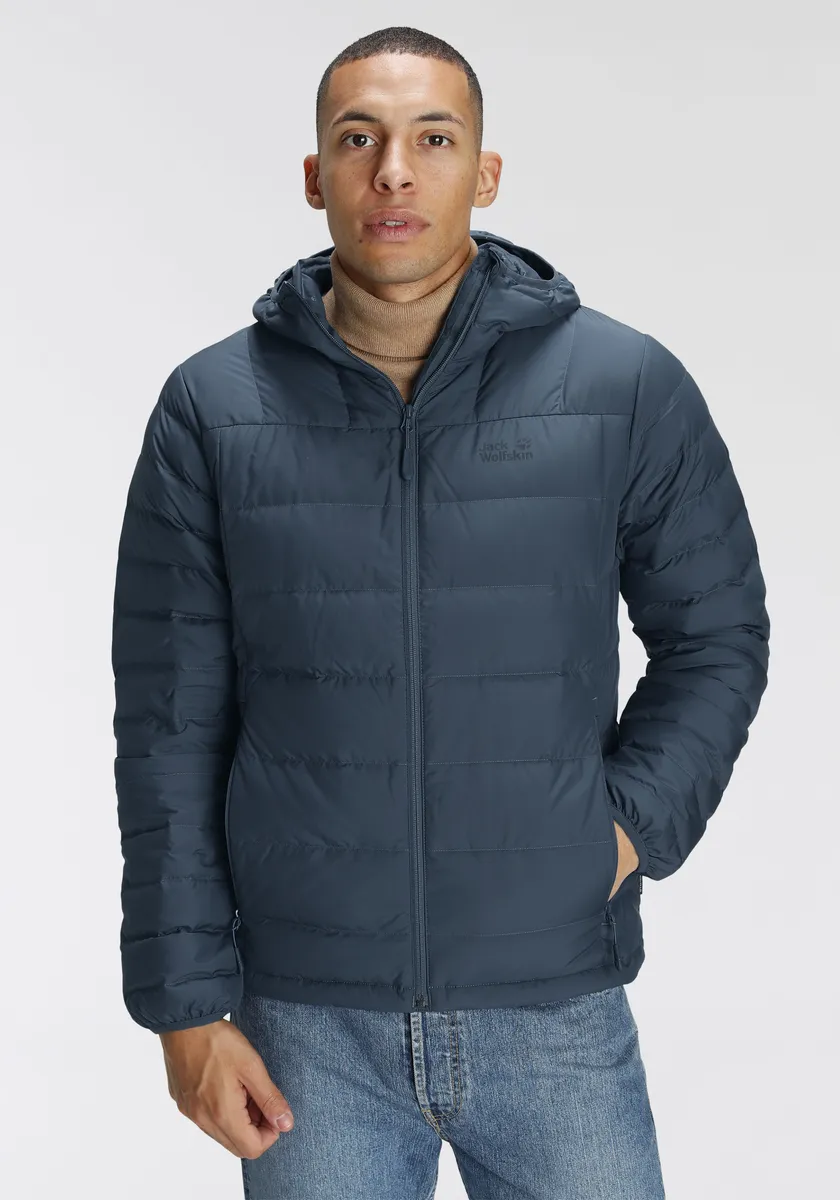 Пуховик Jack Wolfskin "STANLEY", с капюшоном, водоотталкивающий, ветронепроницаемый и дышащий, синий
Пуховик Jack Wolfskin "STANLEY", с капюшоном, водоотталкивающий, ветронепроницаемый и дышащий, синий