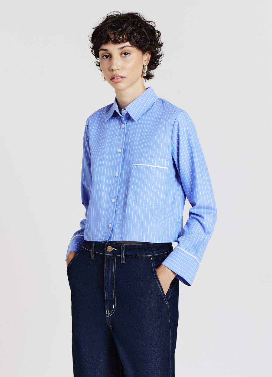 Блуза Calliope A RIGHE, Var Celeste/Light Blue
Блуза Calliope A RIGHE, Var Celeste/Light Blue