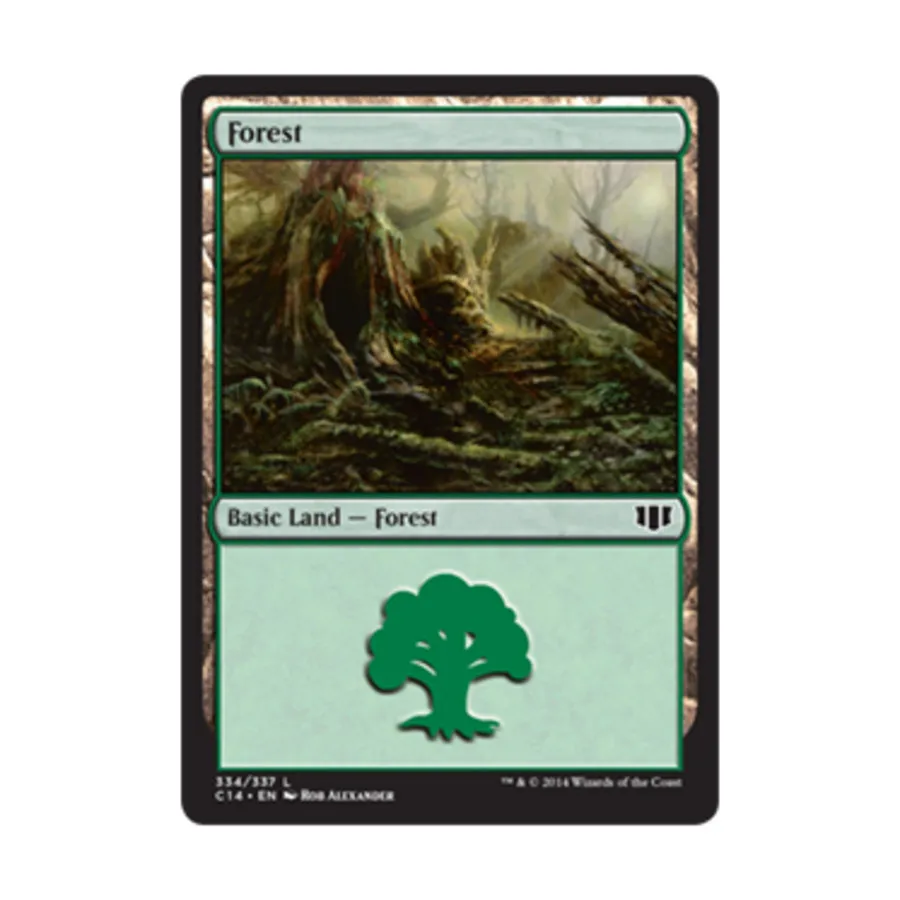 CCG Лес №334 (С), MTG - Commander 2014
CCG Лес №334 (С), MTG - Commander 2014