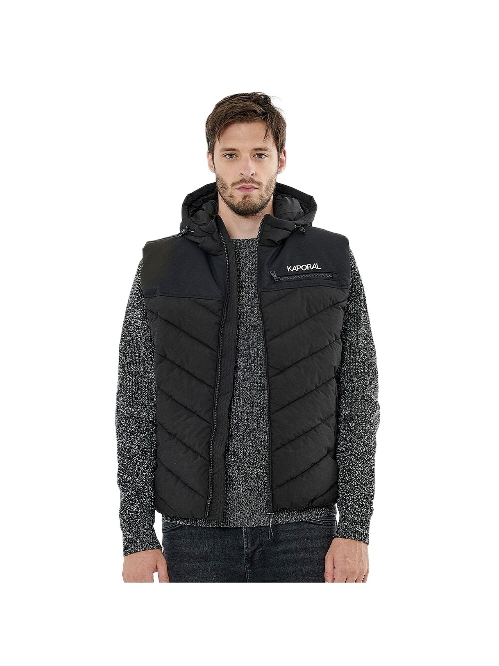 Чет пуховик без рукавов Kaporal, черный
Чет пуховик без рукавов Kaporal, черный