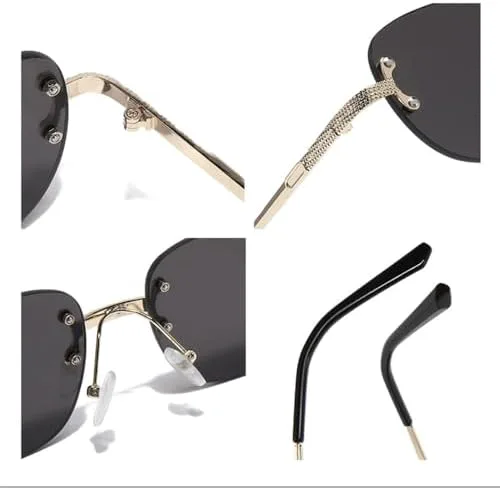 Новые солнцезащитные очки 2025 года для женщин, летние, без оправы, овальные, розовые, женские солнцезащитные очки с защитой от УФ-излучения UV400 DSXLY, 5
Новые солнцезащитные очки 2025 года для женщин, летние, без оправы, овальные, розовые, женские солнцезащитные очки с защитой от УФ-излучения UV400 DSXLY, 5