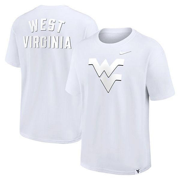 Мужская белая футболка West Virginia Mountaineers Statement 2-Hit Max90 Nike
Мужская белая футболка West Virginia Mountaineers Statement 2-Hit Max90 Nike