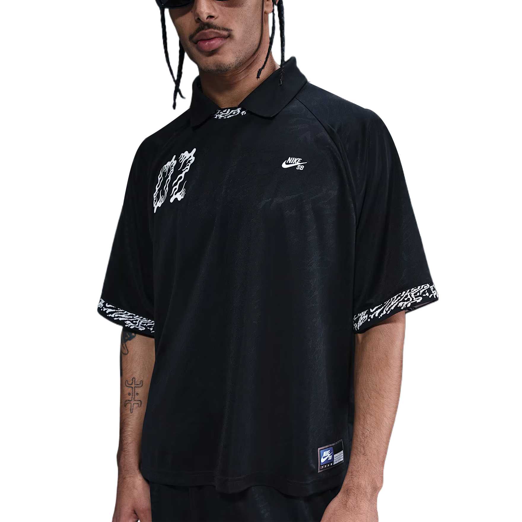 Sb Dri FIT Jacquard Skate Jersey Nike, черный
Sb Dri FIT Jacquard Skate Jersey Nike, черный