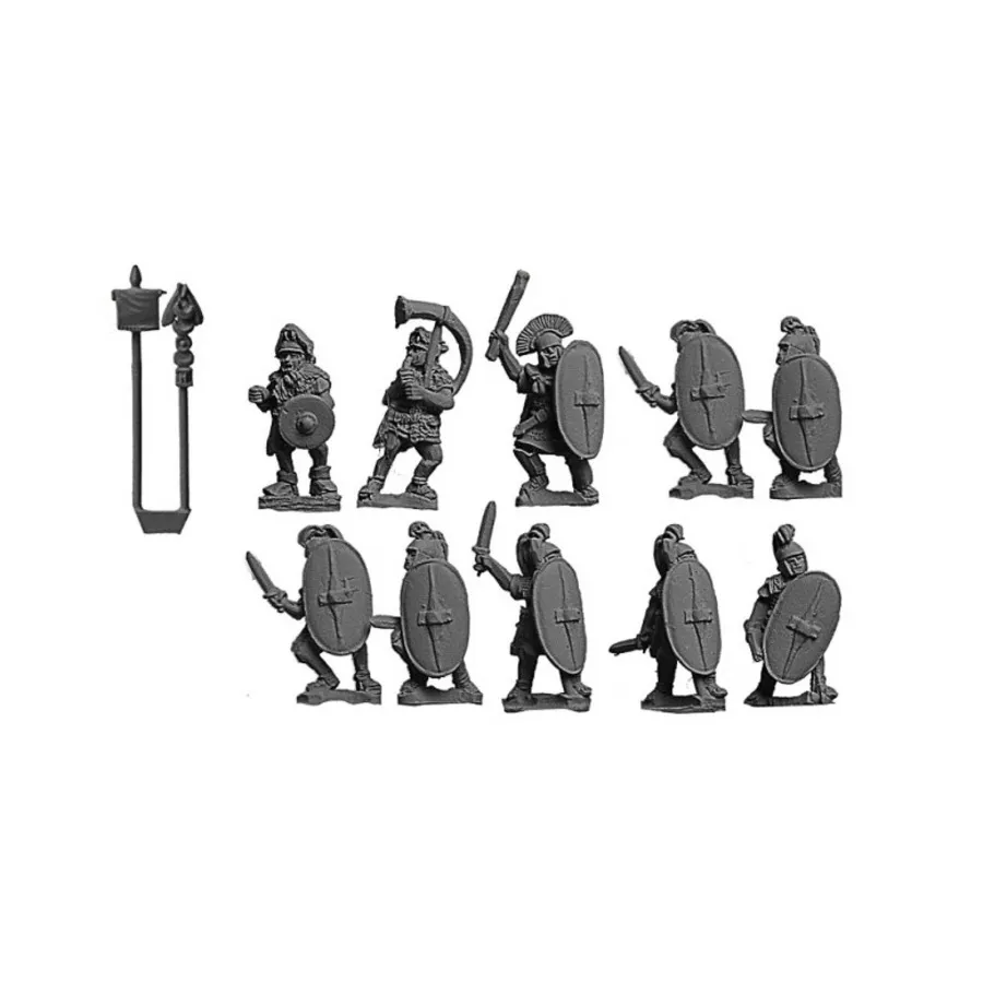 Ленионарии с мечами - поздние республиканцы, War & Empire - Ancients Miniatures - Late Roman (15mm)
Ленионарии с мечами - поздние республиканцы, War & Empire - Ancients Miniatures - Late Roman (15mm)