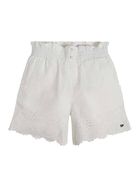 Тканевые шорты свободного кроя Guess, белый
Тканевые шорты свободного кроя Guess, белый