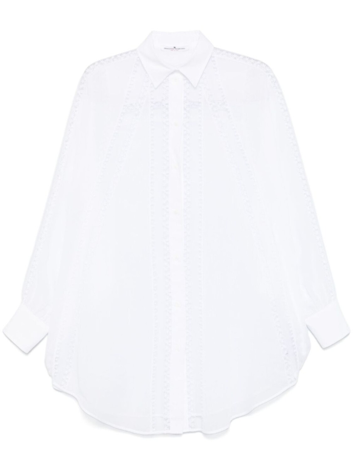 Ermanno Scervino рубашка с цветочной вышивкой, белый
Ermanno Scervino рубашка с цветочной вышивкой, белый