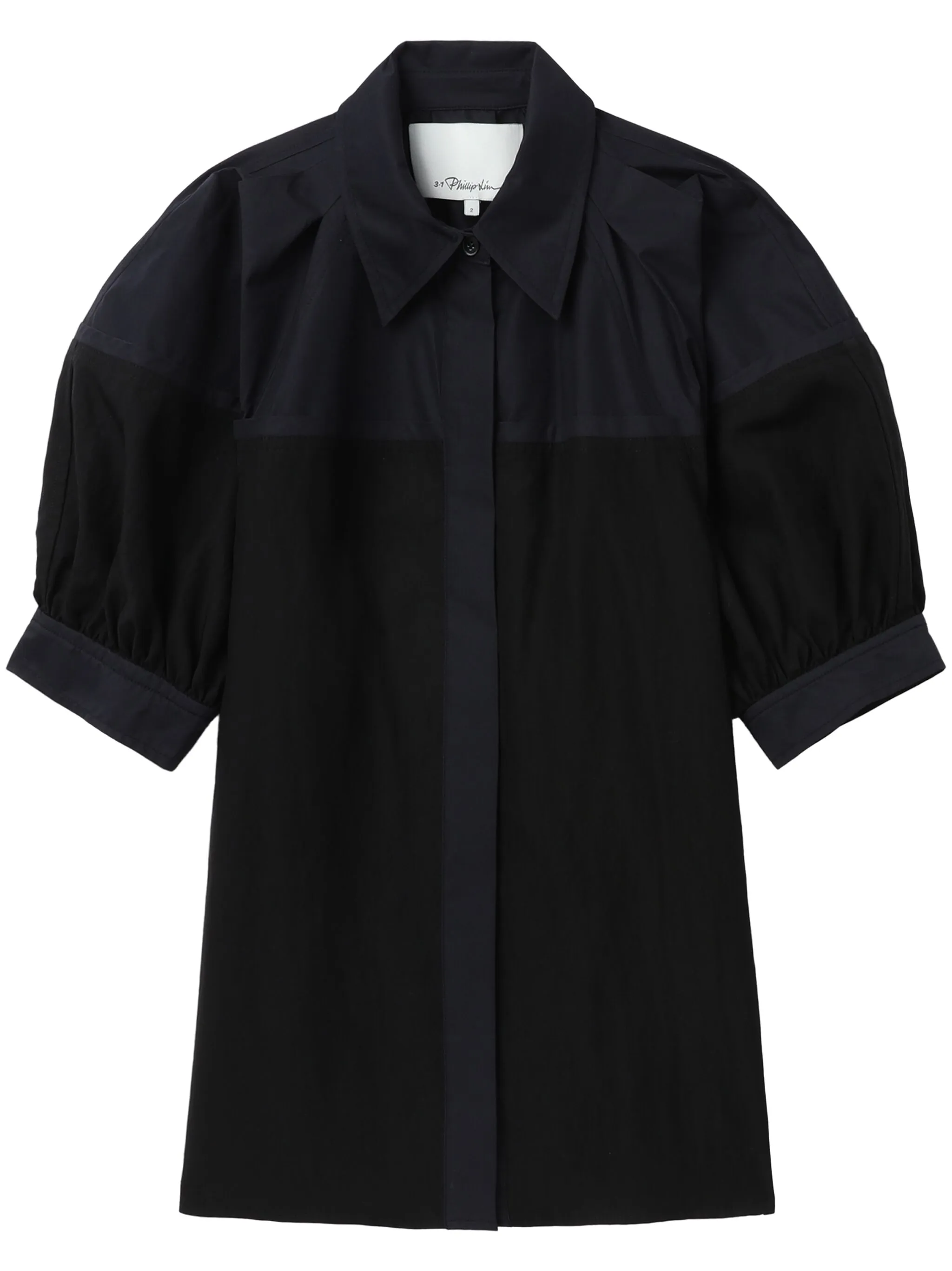 Рубашка в двух тонах 3.1 Phillip Lim, черный
Рубашка в двух тонах 3.1 Phillip Lim, черный