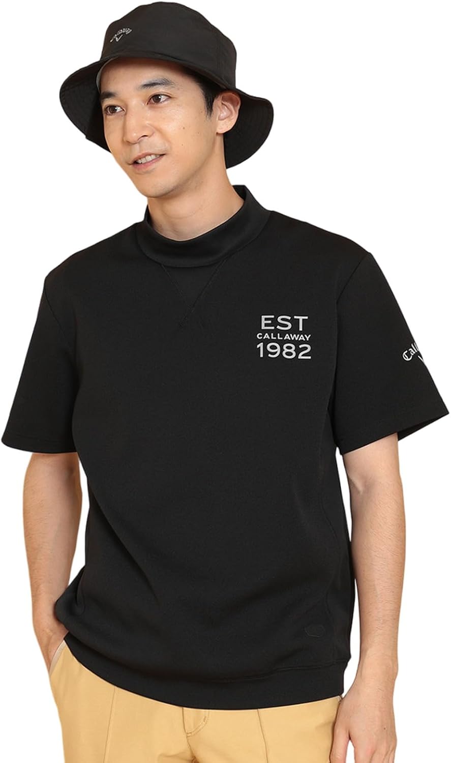 Мужская толстовка с коротким рукавом и воротником-стойкой Callaway C24217104, для гольфа, черный
Мужская толстовка с коротким рукавом и воротником-стойкой Callaway C24217104, для гольфа, черный