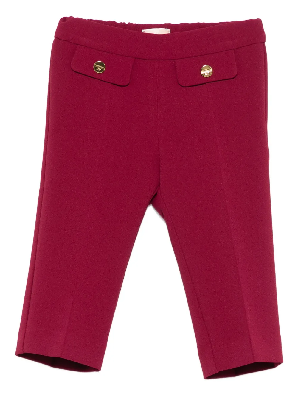 Брюки с ложными карманами Elisabetta Franchi La Mia Bambina, красный
Брюки с ложными карманами Elisabetta Franchi La Mia Bambina, красный