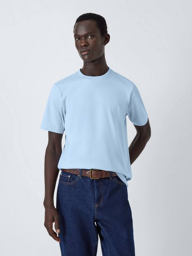 Простая хлопчатобумажная футболка с коротким рукавом John Lewis , цвет Skyway
Простая хлопчатобумажная футболка с коротким рукавом John Lewis , цвет Skyway