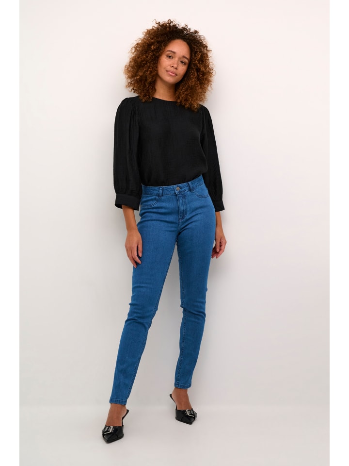 Джинсы KAlaurine Slim Fit из средне-синего денима Kaffe
Джинсы KAlaurine Slim Fit из средне-синего денима Kaffe