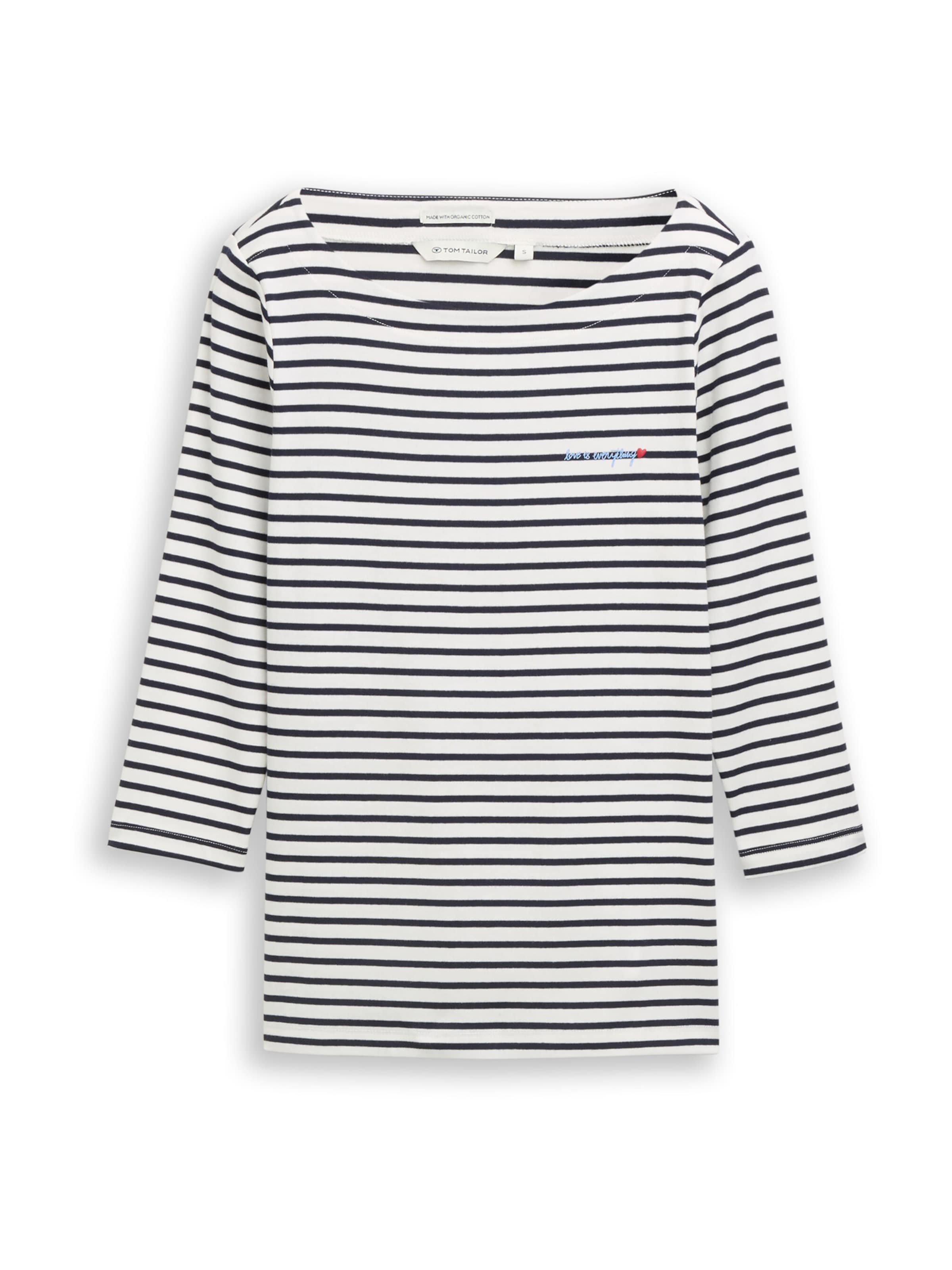 TOM TAILOR Лонгслив в цвете Off White
TOM TAILOR Лонгслив в цвете Off White