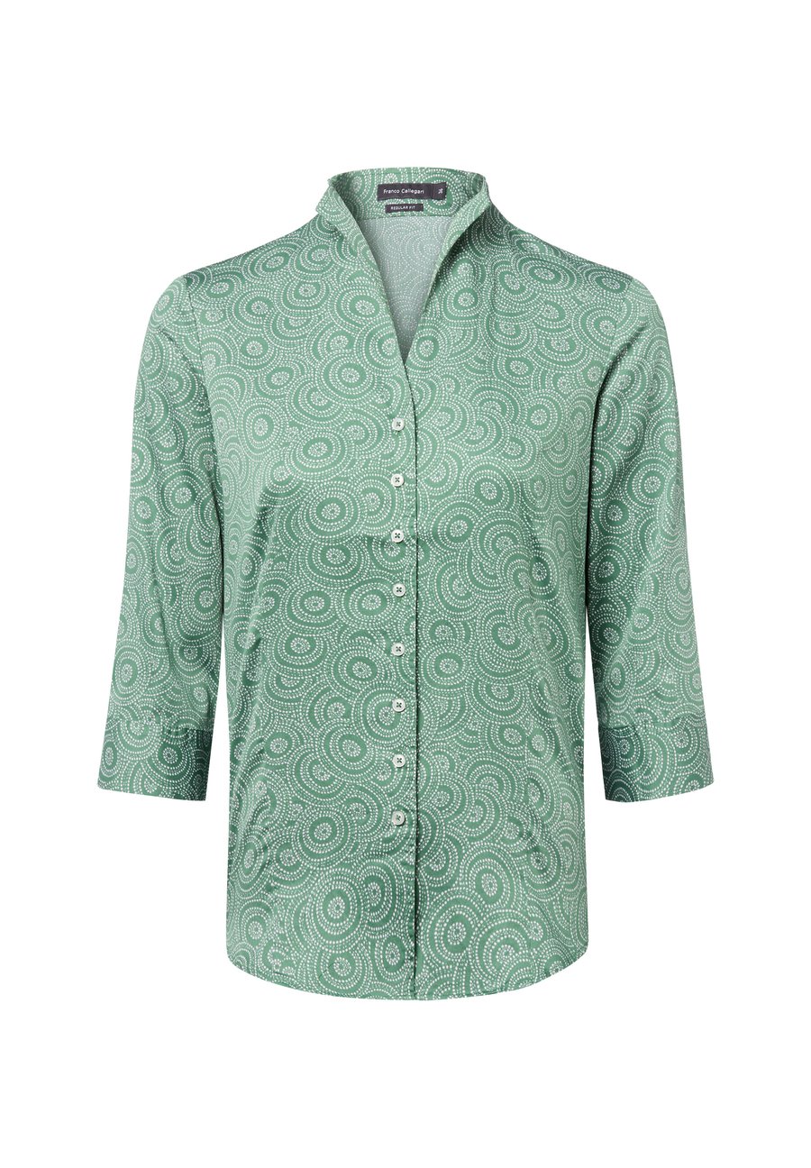 Блуза Franco Callegari Button-down blouse, Grün Weiß/Green
Блуза Franco Callegari Button-down blouse, Grün Weiß/Green