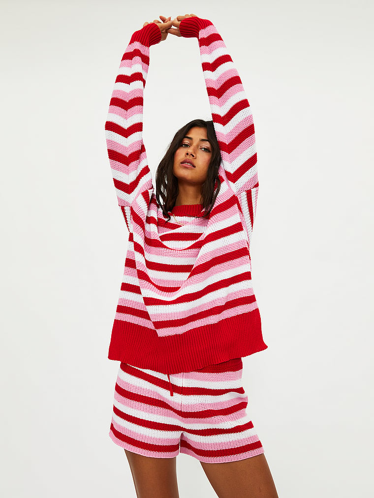 Свитер Кэлли Beach Riot, ruby ivory stripe
Свитер Кэлли Beach Riot, ruby ivory stripe