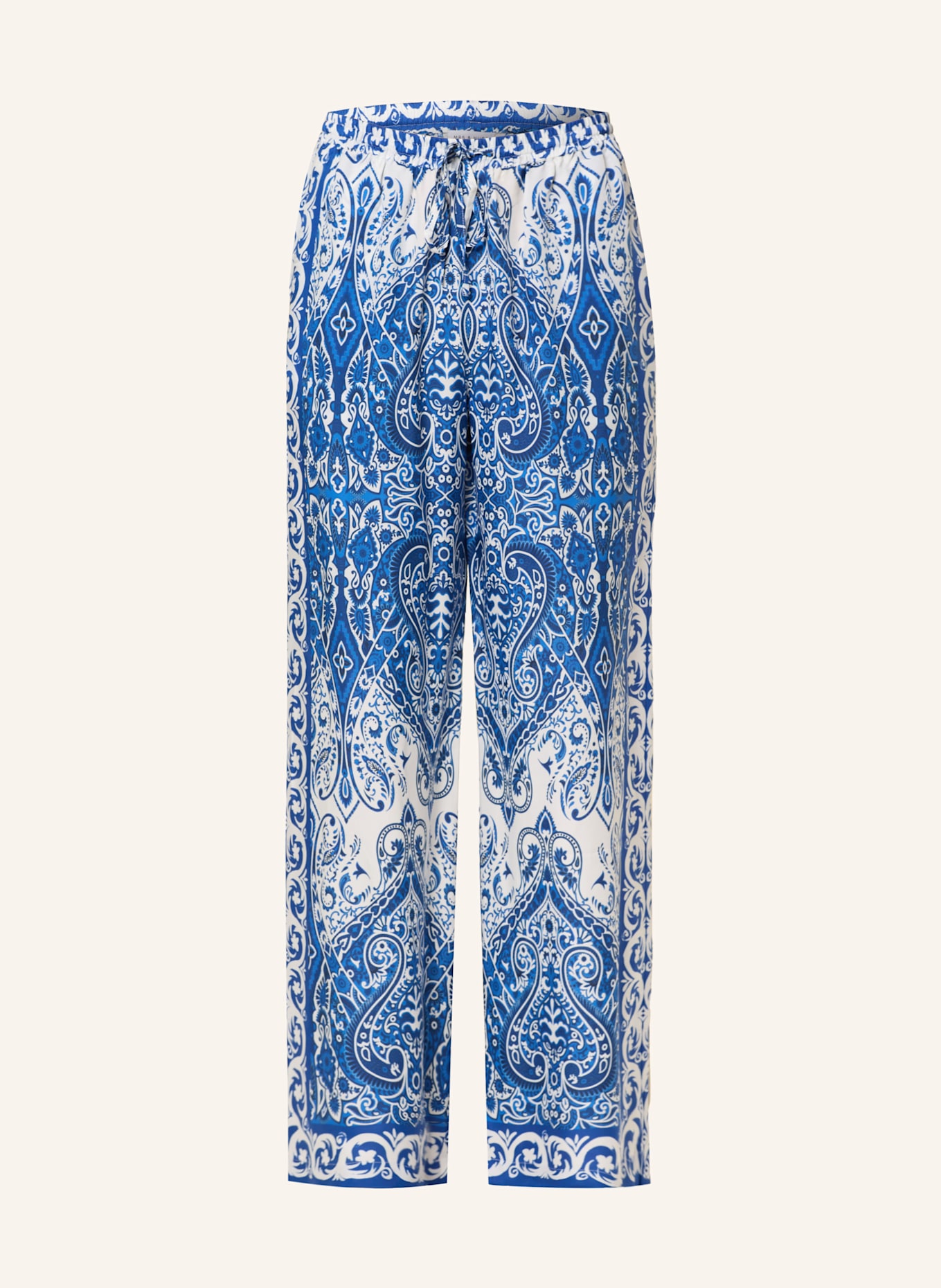 Брюки Марлен с шелком Mrs & Hugs, мультиколор
Брюки Марлен с шелком Mrs & Hugs, мультиколор