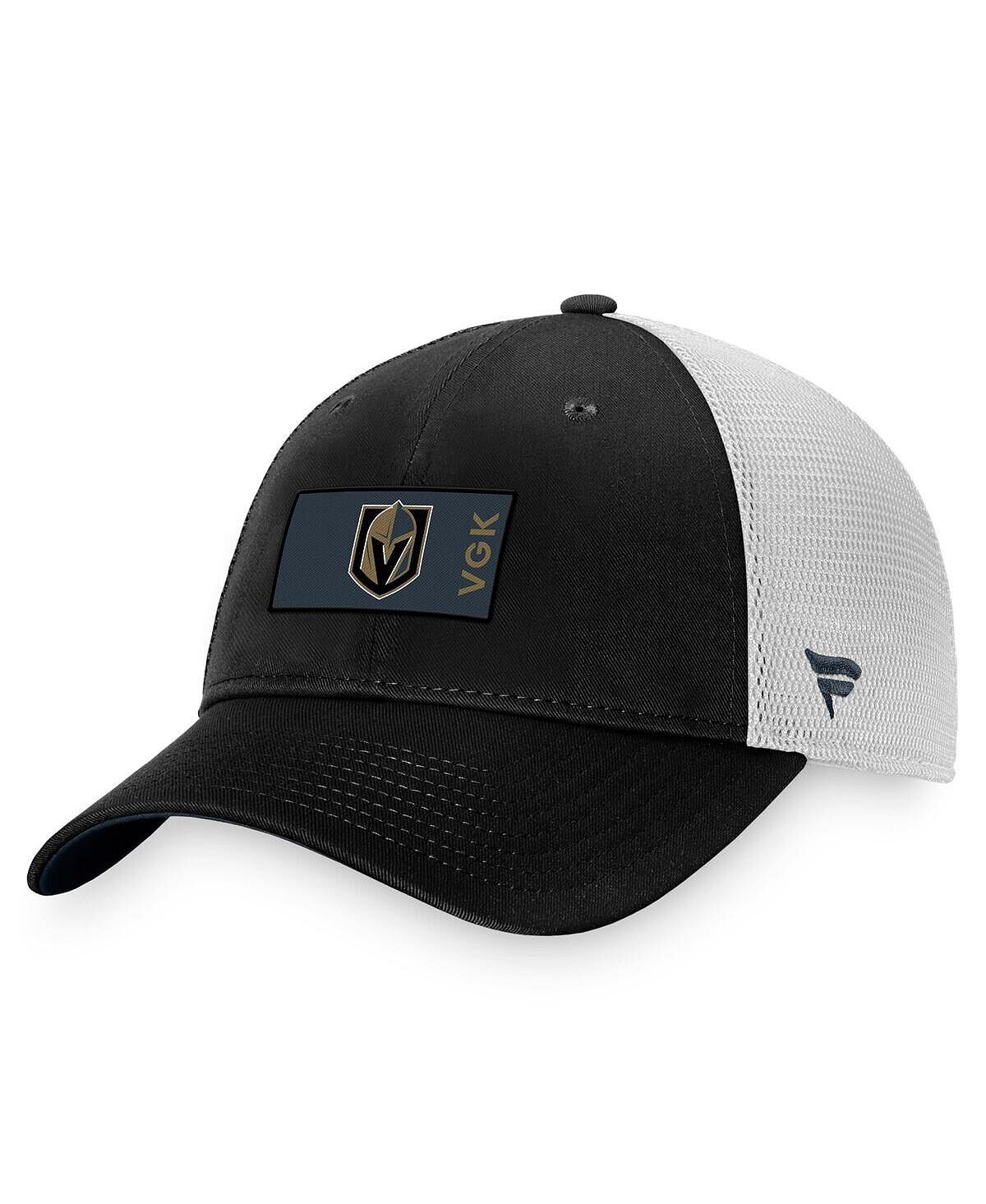 Мужская фирменная черно-белая кепка Vegas Golden Knights Authentic Pro Rink Trucker Snapback Fanatics
Мужская фирменная черно-белая кепка Vegas Golden Knights Authentic Pro Rink Trucker Snapback Fanatics