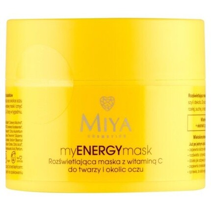 Miya Cosmetics myENERGYmask Осветляющая маска с витамином С 50 мл Markenlos
Miya Cosmetics myENERGYmask Осветляющая маска с витамином С 50 мл Markenlos