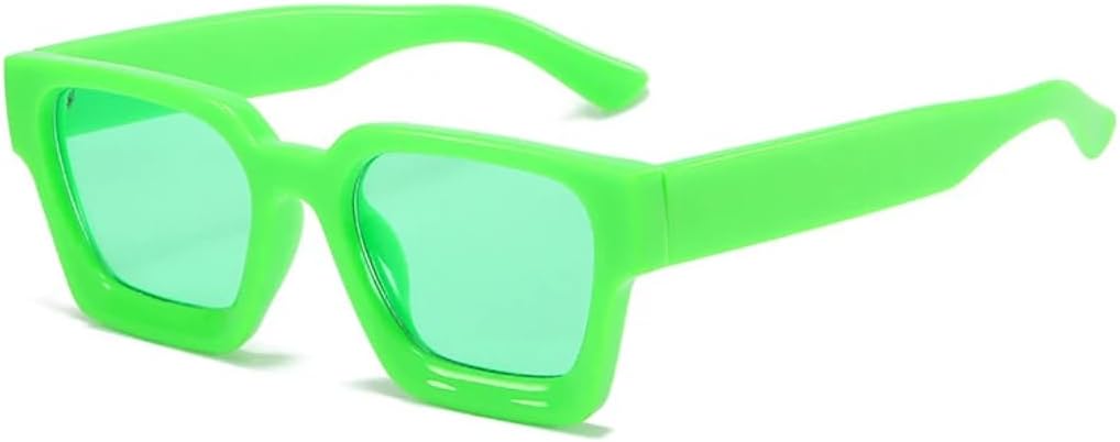 Солнцезащитные очки для мужчин и женщин - защита UV400 - линзы с градиентом конфетных цветов в стиле панк для занятий спортом на открытом воздухе и вождения DSVIGF, Cyan Green
Солнцезащитные очки для мужчин и женщин - защита UV400 - линзы с градиентом конфетных цветов в стиле панк для занятий спортом на открытом воздухе и вождения DSVIGF, Cyan Green