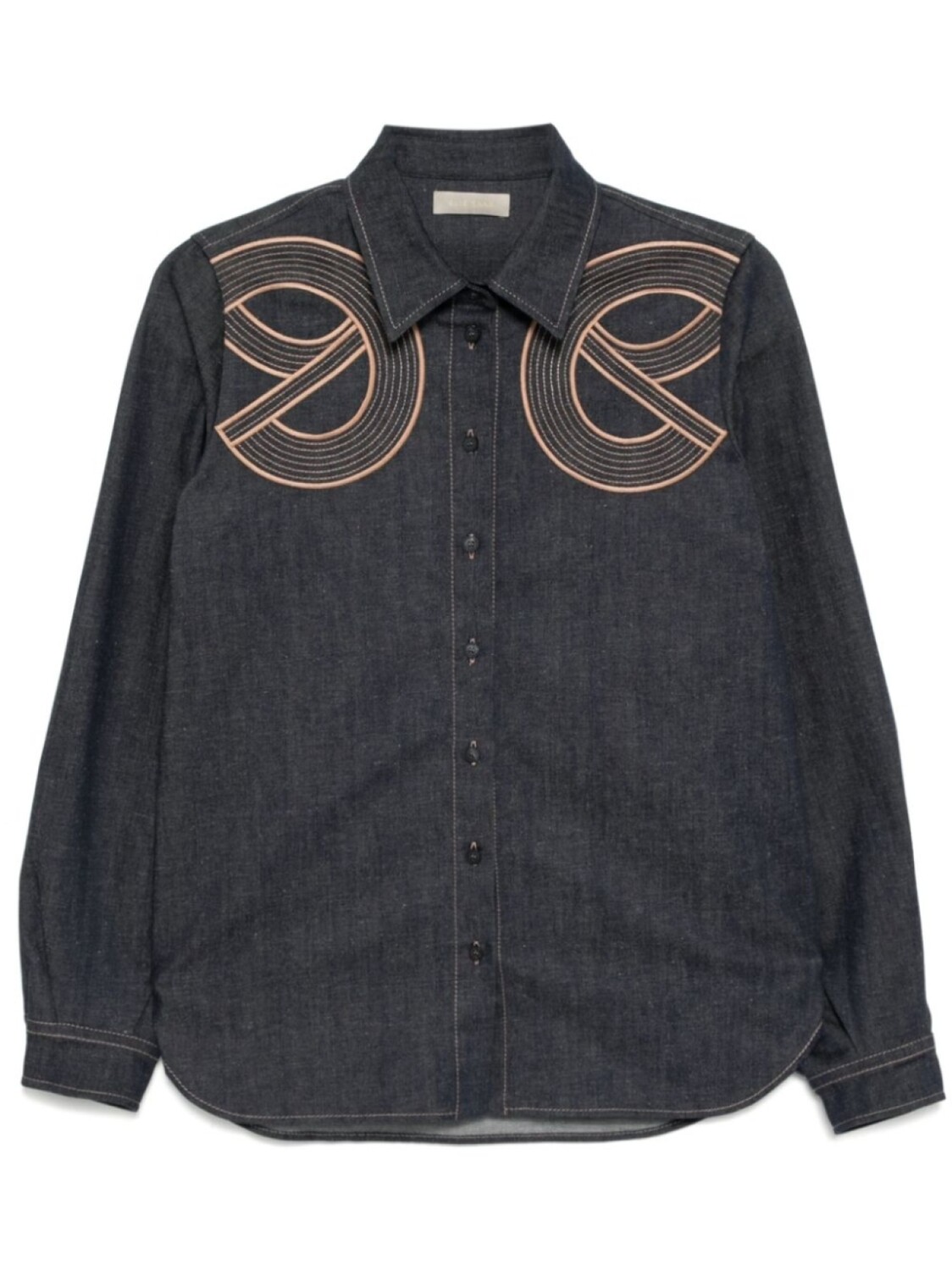 Джинсовая рубашка Elie Saab, синий
Джинсовая рубашка Elie Saab, синий