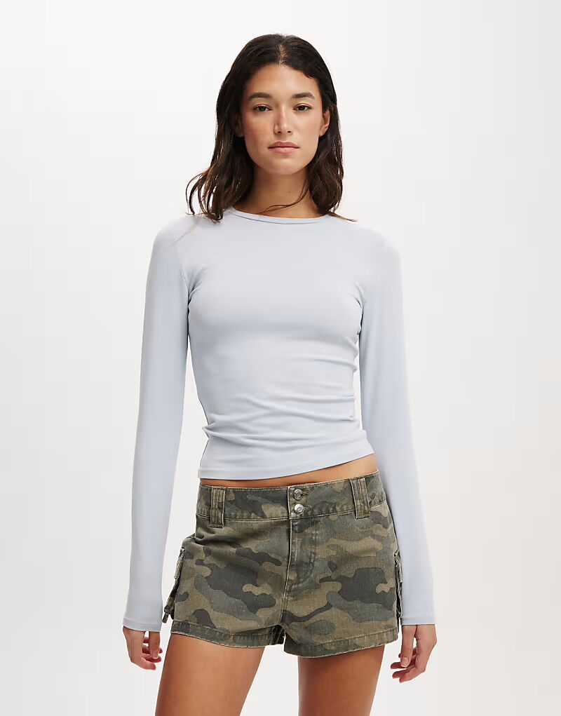 Топ Cotton:On All day crew long sleeve in blue
Топ Cotton:On All day crew long sleeve in blue