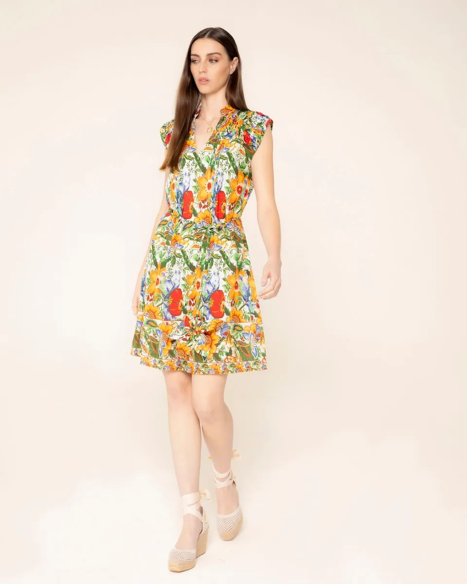 Короткое платье с вытачками и поясом с продержкой Niza, многоцветный
Короткое платье с вытачками и поясом с продержкой Niza, многоцветный